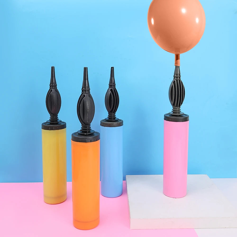 Balloon Pump Hand Push Balloon Inflater Birthday Party Wedding Supplies Quality Ballons  Air Pump Accessories Home Decoration