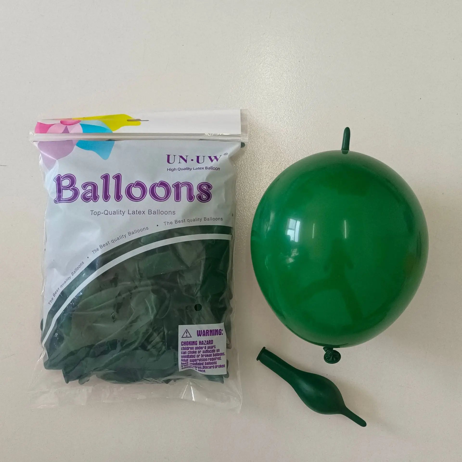 5/10/12 Inch 2.4g Tail Balloon Wedding Atmosphere Decoration Birthday Party Arch Connection Modeling Shop Opening Bar KTV Layout