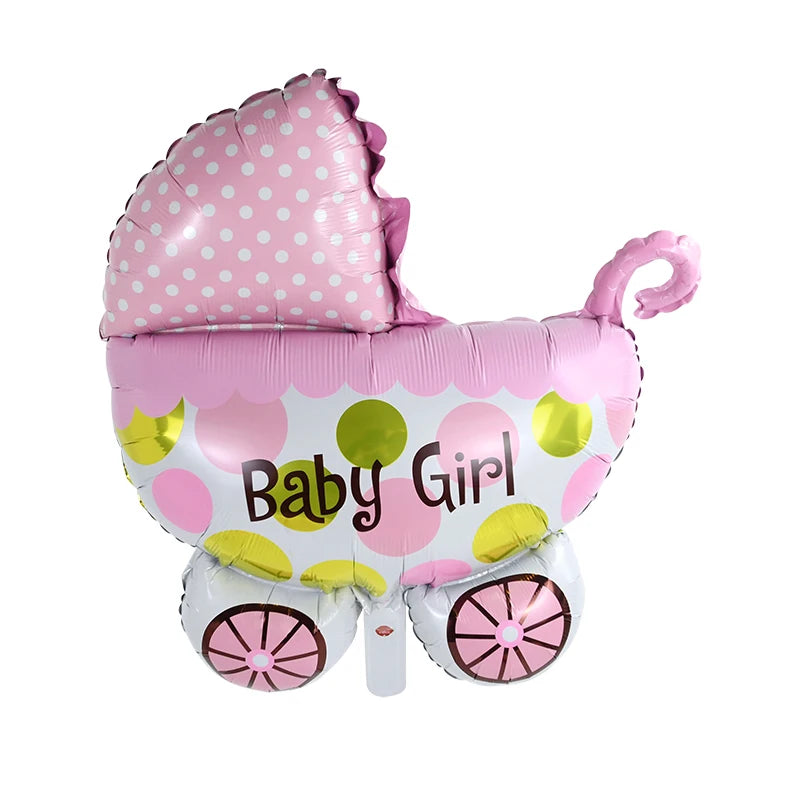 Baby Shower Balloons Set Pink Blue Boy Girl Foil Balloons Baby Bottle Balloon Gender Reveal Party Decoration1st Birthday Gifts