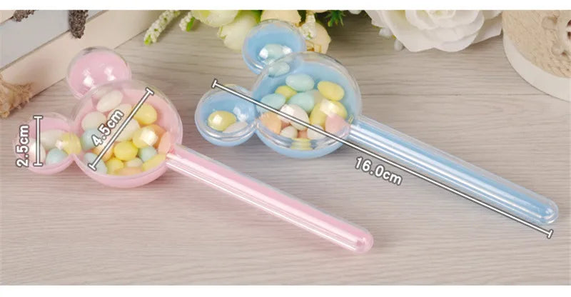 24pcs/lot Plastic Candy Box Wedding Gift Boxes Party Favors Candy Holders Gift Boxes Wedding Like Candy Pack Christmas Supplies