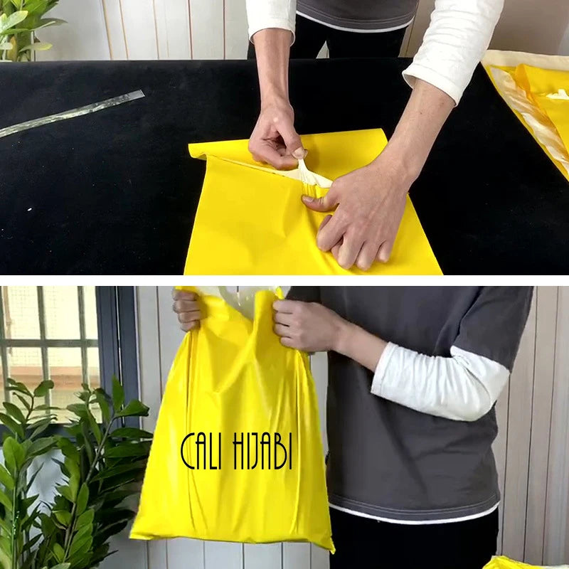 50pcs/Lot Plastic Mailer Envelope Bags Poly Shipping Mailing Colorful Packaging Parcel Storage Custom Logo Brand Mailer Envelope