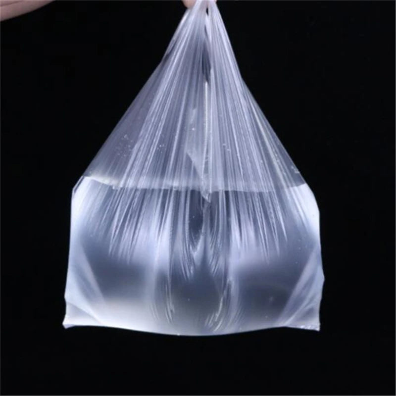 15-26cm/20-30cm/24-37cm/28-48cm 500 Pcs/pack Transparent Bags Shopping Bag Supermarket Plastic Bags With Handle Food Packaging