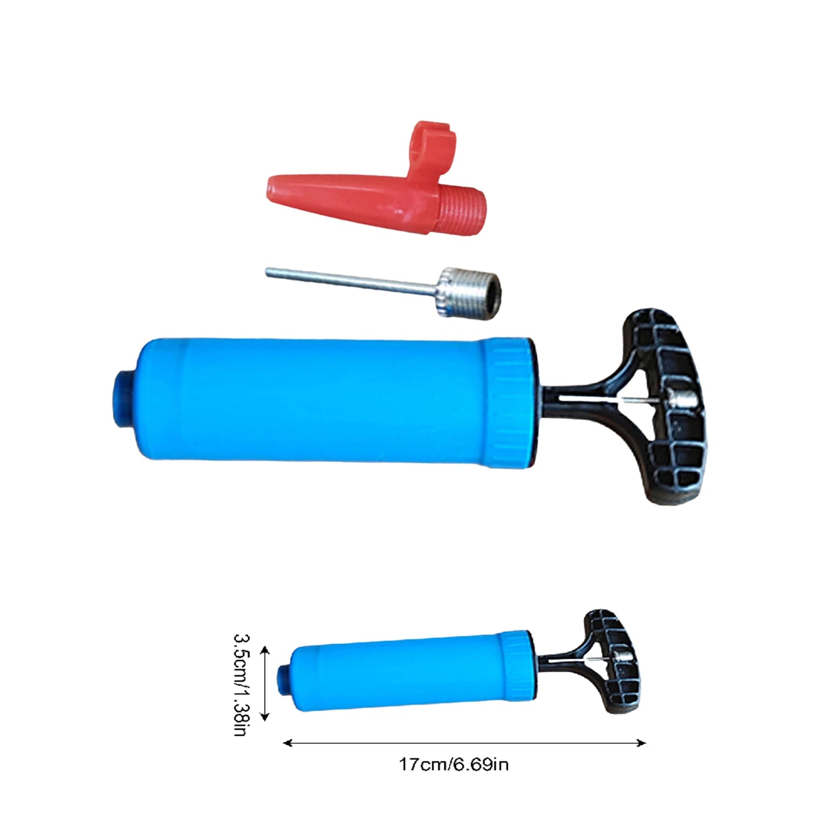 1PC Balloon Pump Balloon Inflator Hand Push Air Pump Wedding Birthday Party Kids Baby Shower Balloon Accessories Tools