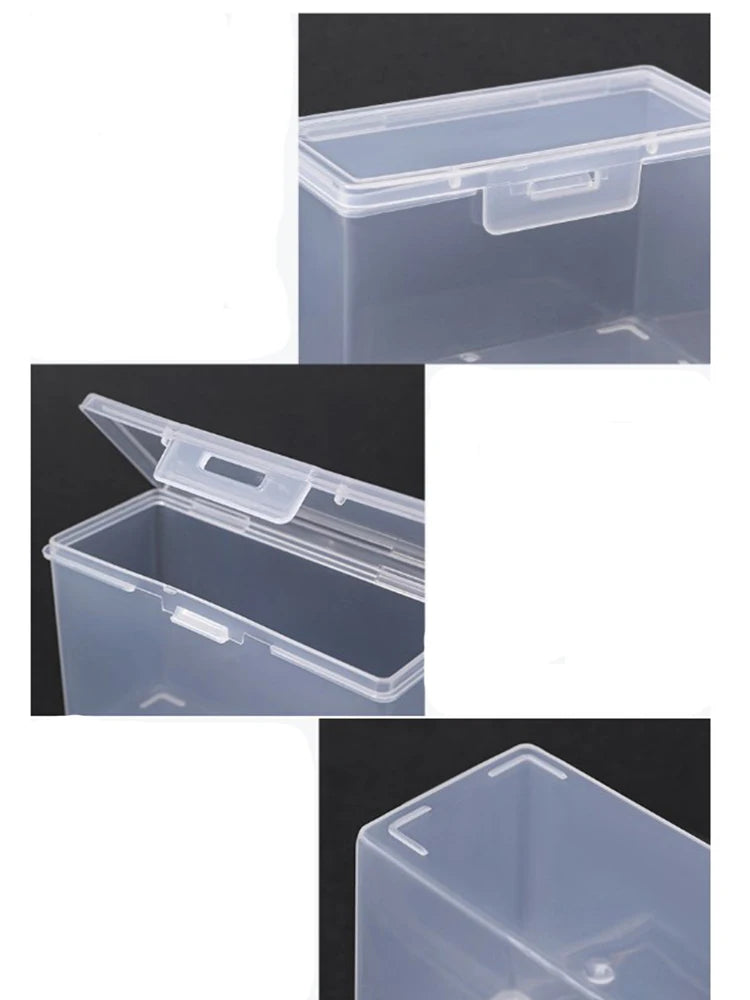 New Transparent Plastic Boxes Playing Cards Container PP Storage Case Packing Poker Game Card Box For Board Games