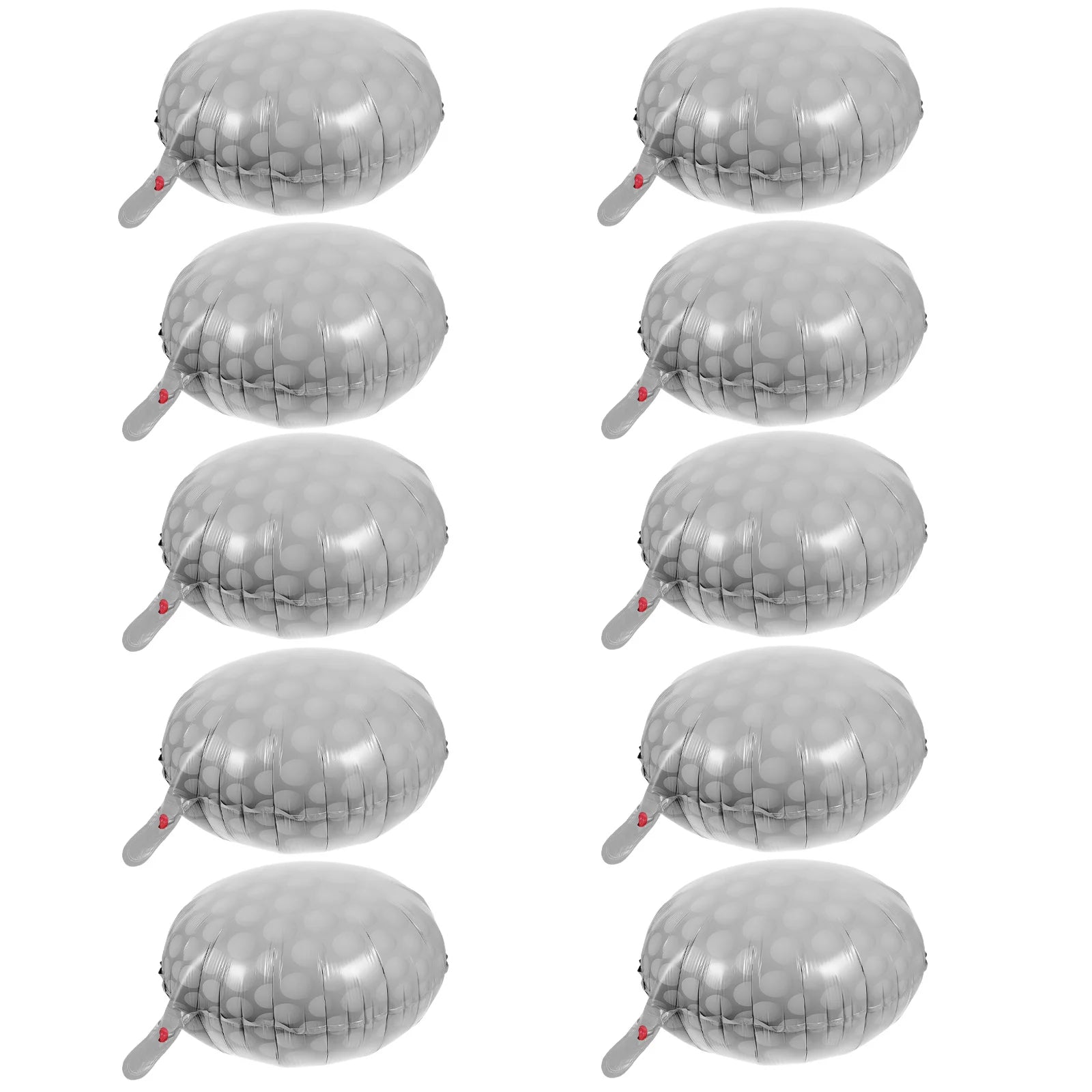 10Pcs Golf Ball Aluminum Foil Balloons Party Decorations Birthday Photo Props Golf Ball Balloons Party Decorations