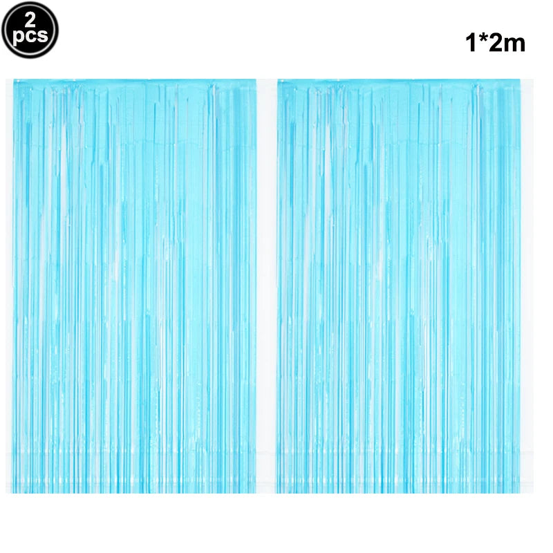 Baby Shower Decorations for Boy Blue Baby Boy Banner Balloons Hanging Swirls Decors Cake Toppers Baby Boy Shower Party Supplies