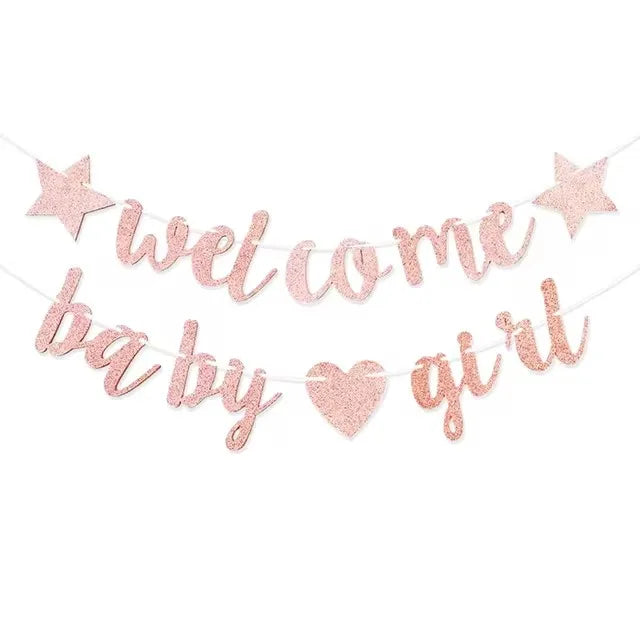 Blue Color Baby Shower Oh Baby Welcome Baby Boy Gender Reveal Party Decoration Supplies