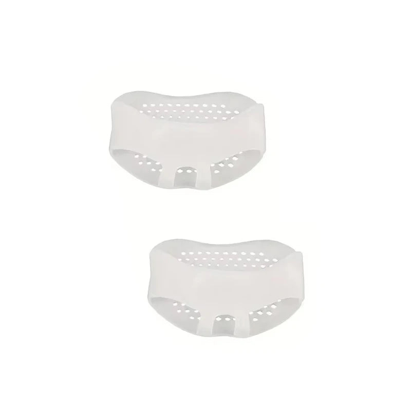 2/6pcs Silicone Metatarsal Pads Toe Separator Pain Relief Foot Pads Orthotics Foot Massage Insoles Forefoot Socks Foot Care Tool