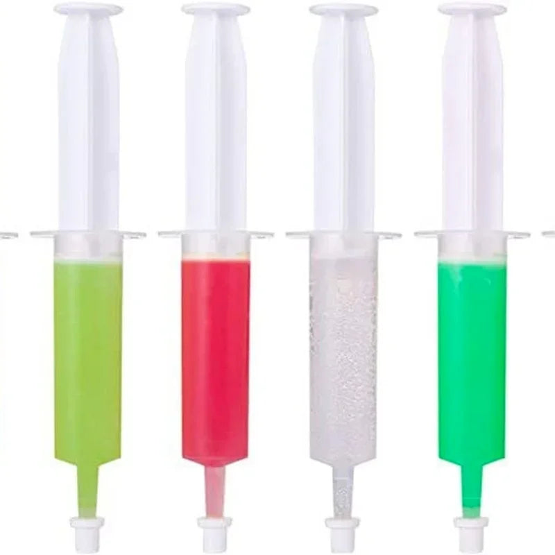 30pcs Party 60ml Shot Syringe Plastic   Jello Glasses or Cups Juice  Thanksgiving  Bar Props  Toys    Birthday  Wedding Festival
