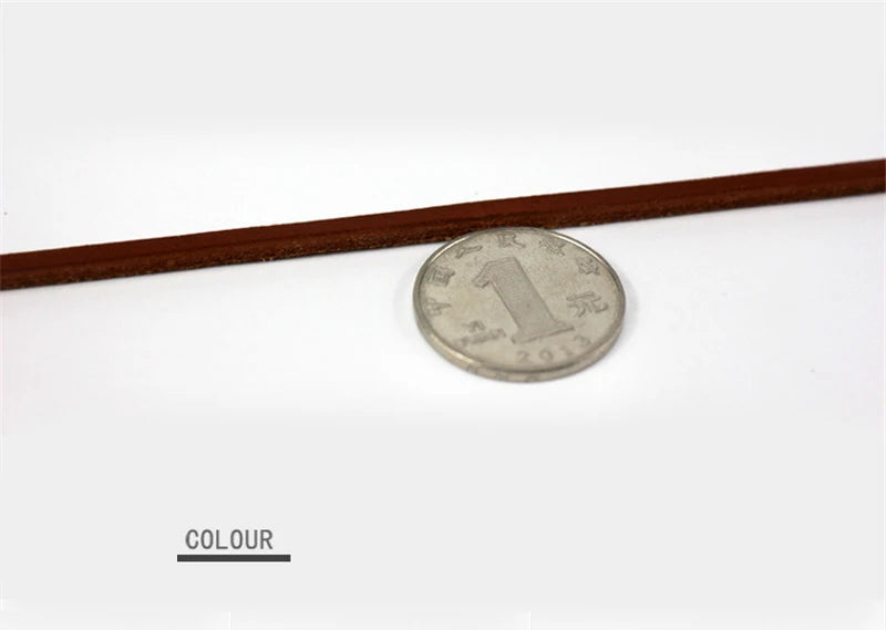 1 Pair 80cm-180cm Genuine Leather shoelaces Of Rawhide Leather Shoelaces Shoestrings Boot Shoe Laces wholesale drop shipping