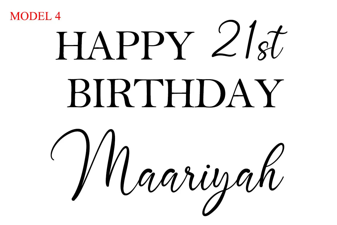 Personalised Bobo Balloon Custom Vinyl Sticker for Bubble Ballon Wedding Bridal Shower Decor Birthday Party Globos babyshower