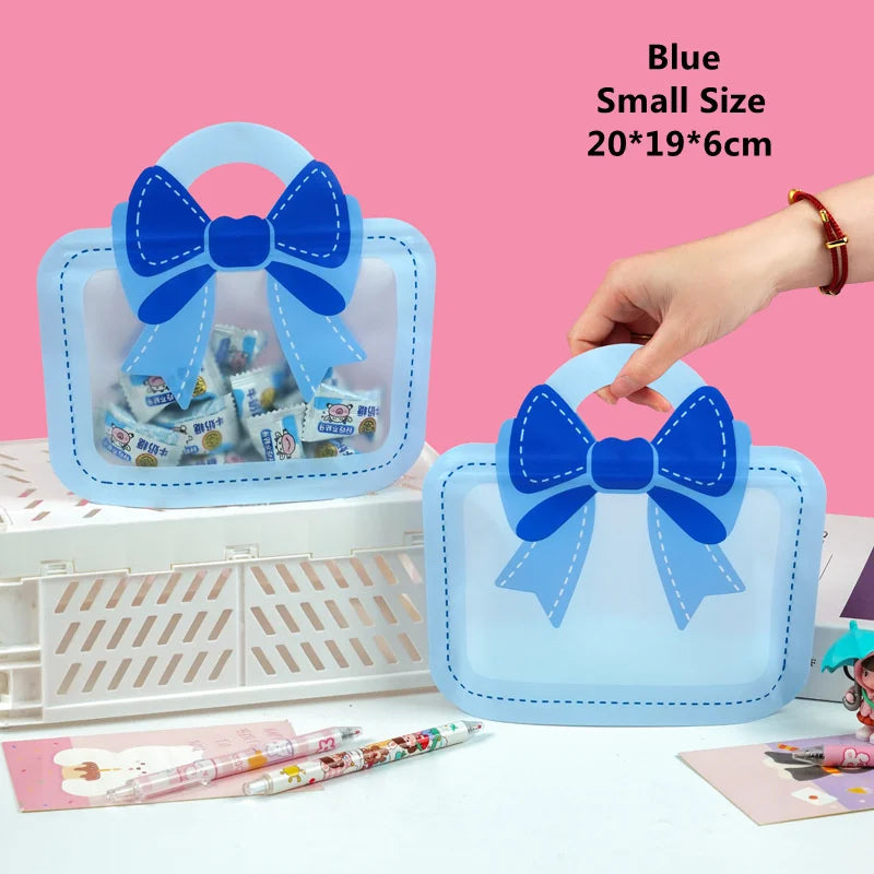 LBSISI Life,Backpack Plastic Bags For Candy Chocolate Cookie Nougat Biscuit Packing Gift Zipper Bags For Children Day,50pcs