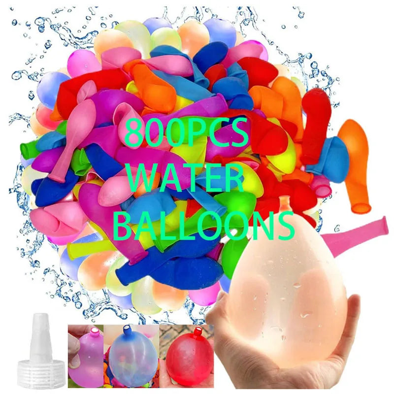 Colorful Water Biodegradable Balloons Easy Fill Water Bomb Balloon,Water Balls Summer Fun Outdoor Party Fighter Toy For Children