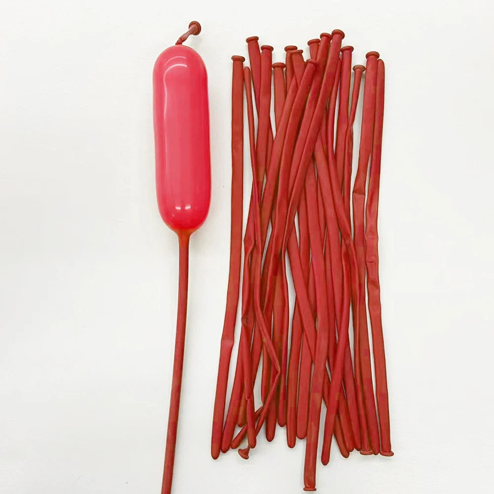 10/20/30Pcs Long Balloons Colorful Magic Twisting Balloons for Animal Kids Birthday Baby Shower Wedding Christmas Party Decor