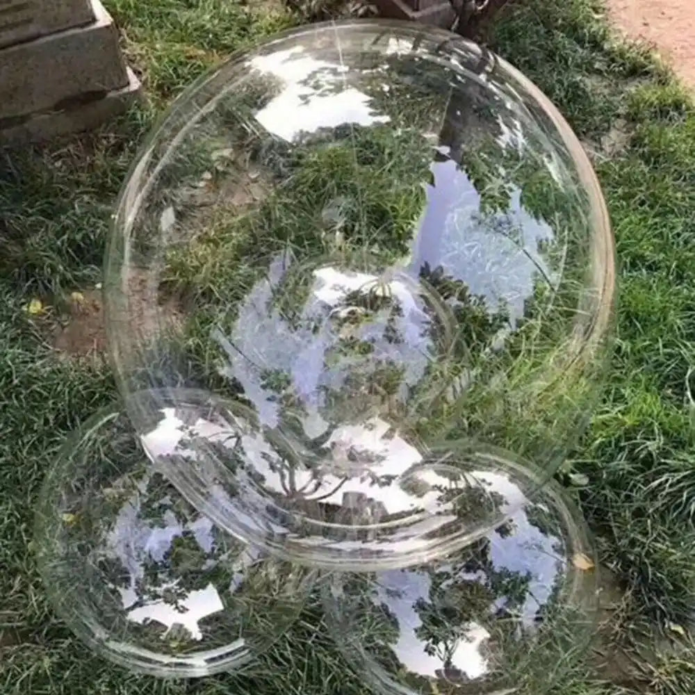 10PCS/Pack 8/10/18Inch Transparent Bubble Balloons for Wedding Festival Birthday Party Decorations