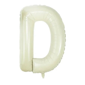 Happy Birthday Party balloons 40inch Wedding decor cream white Alphabet Foil Letter balloon kids baby shower girl Balls supplies