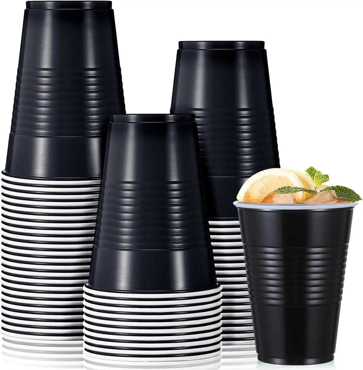 Pack 10PCS of 16OZ Party Cups for Beer Pong Game Drinks, Soda, Punch, Barbecue Cola or Water Disposable Cups Drop Ship