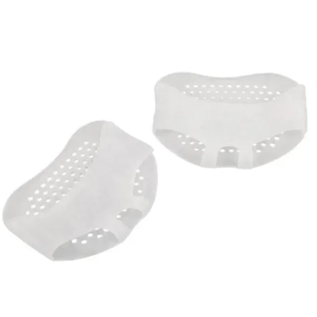 2/6pcs Silicone Metatarsal Pads Toe Separator Pain Relief Foot Pads Orthotics Foot Massage Insoles Forefoot Socks Foot Care Tool