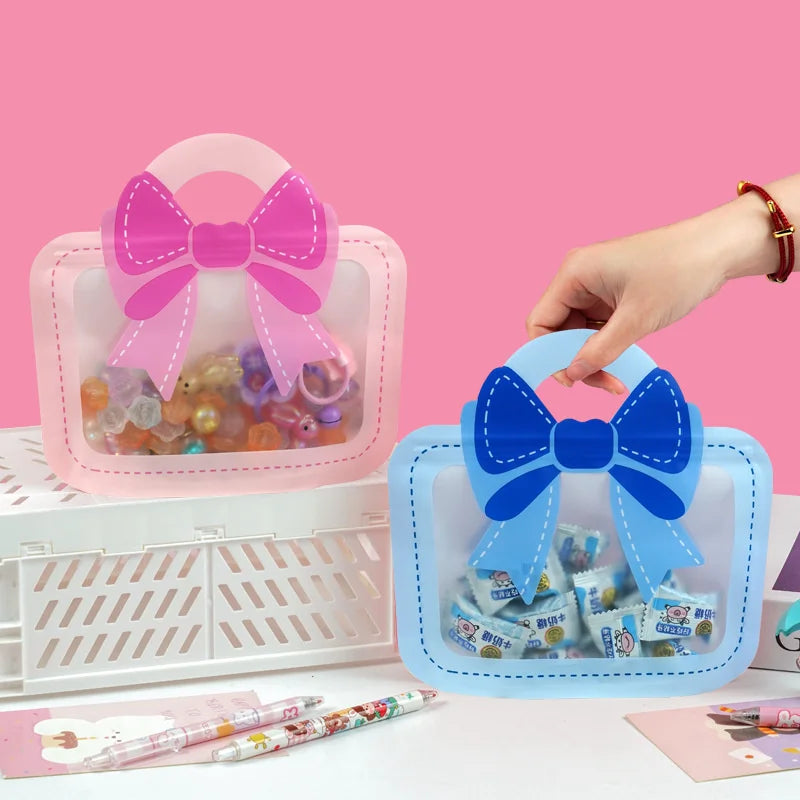 LBSISI Life,Backpack Plastic Bags For Candy Chocolate Cookie Nougat Biscuit Packing Gift Zipper Bags For Children Day,50pcs