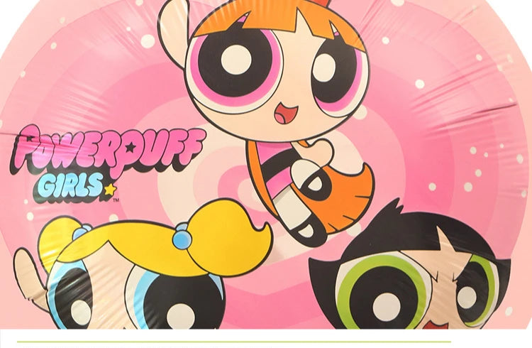 The Powerpuff Girls Aluminum Foil Balloons Blossom Helium Air Globos Birthday Party Decorations Baby Shower Kids Toy Photo Props