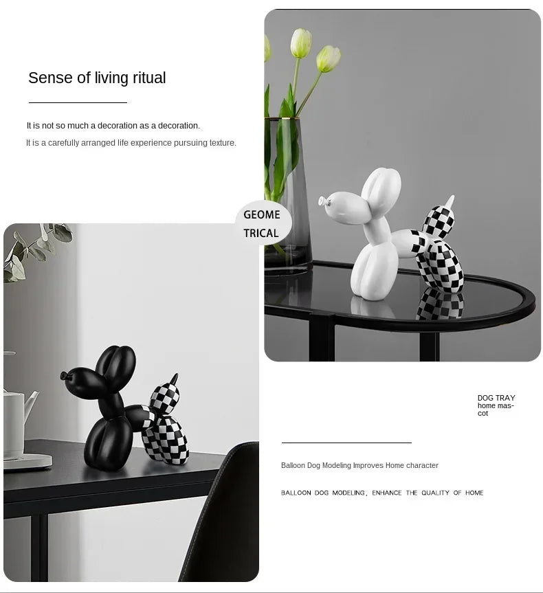 Balloon Dog Creative Decoration Animal Home Living Room Soft Outfit Girl Cute Decoration Home Decoration