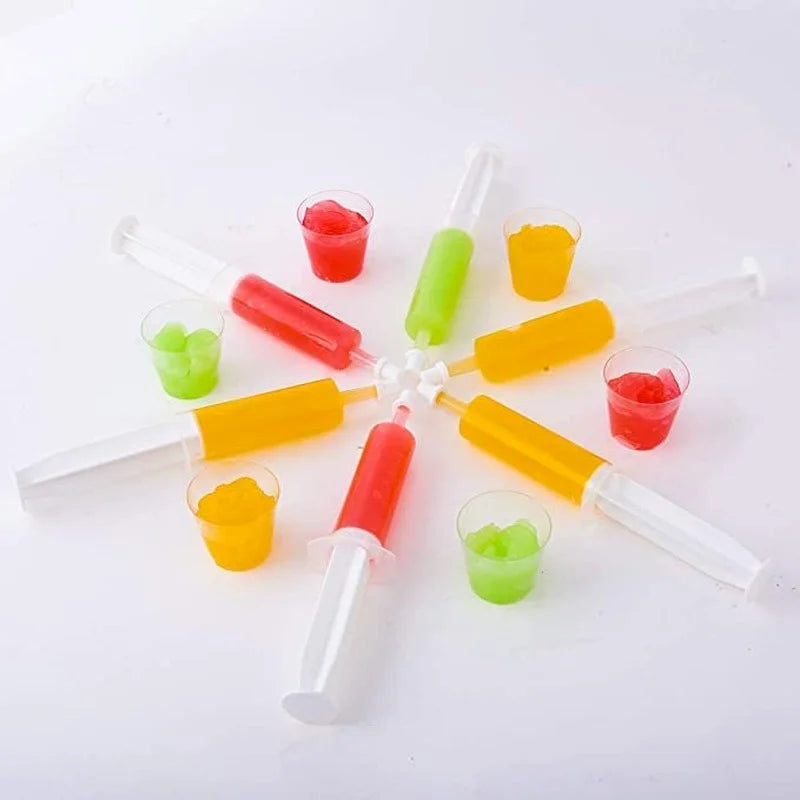 30pcs Party 60ml Shot Syringe Plastic   Jello Glasses or Cups Juice  Thanksgiving  Bar Props  Toys    Birthday  Wedding Festival