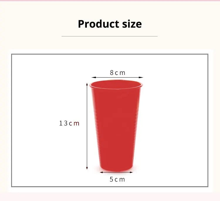 100pcs Disposable Plastic Cups Everyday Use Sturdy Plastic Party Cups For All Occasions Available In Many Color Party Supplies