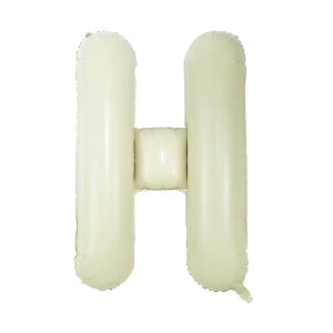 Happy Birthday Party balloons 40inch Wedding decor cream white Alphabet Foil Letter balloon kids baby shower girl Balls supplies