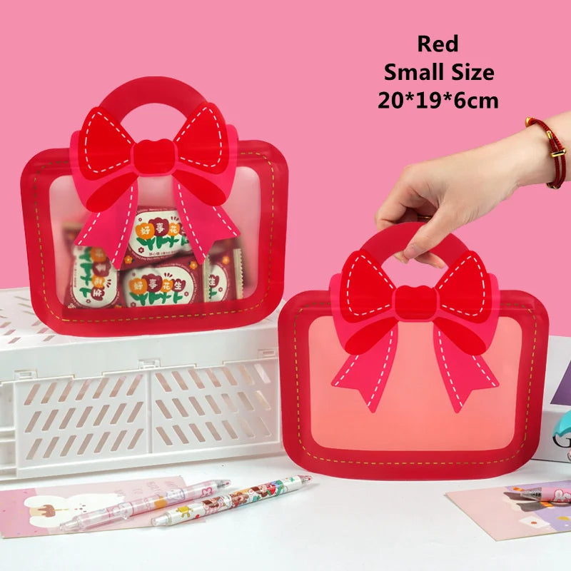 LBSISI Life,Backpack Plastic Bags For Candy Chocolate Cookie Nougat Biscuit Packing Gift Zipper Bags For Children Day,50pcs