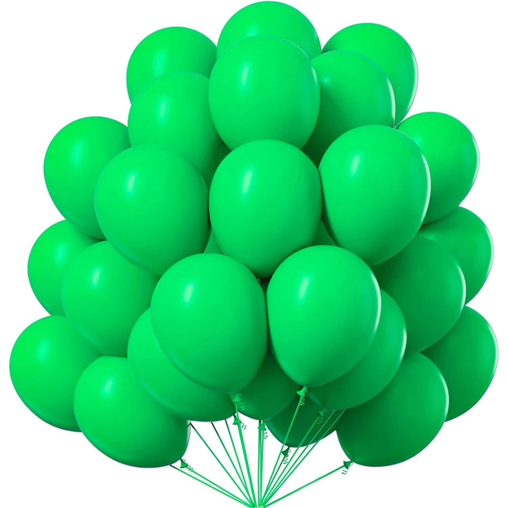 10/20/30/50pcs 10/12inch Orange Latex Balloons Brown Red Balloon Wedding Fall Decorations Birthday Christmas Party Baby Shower