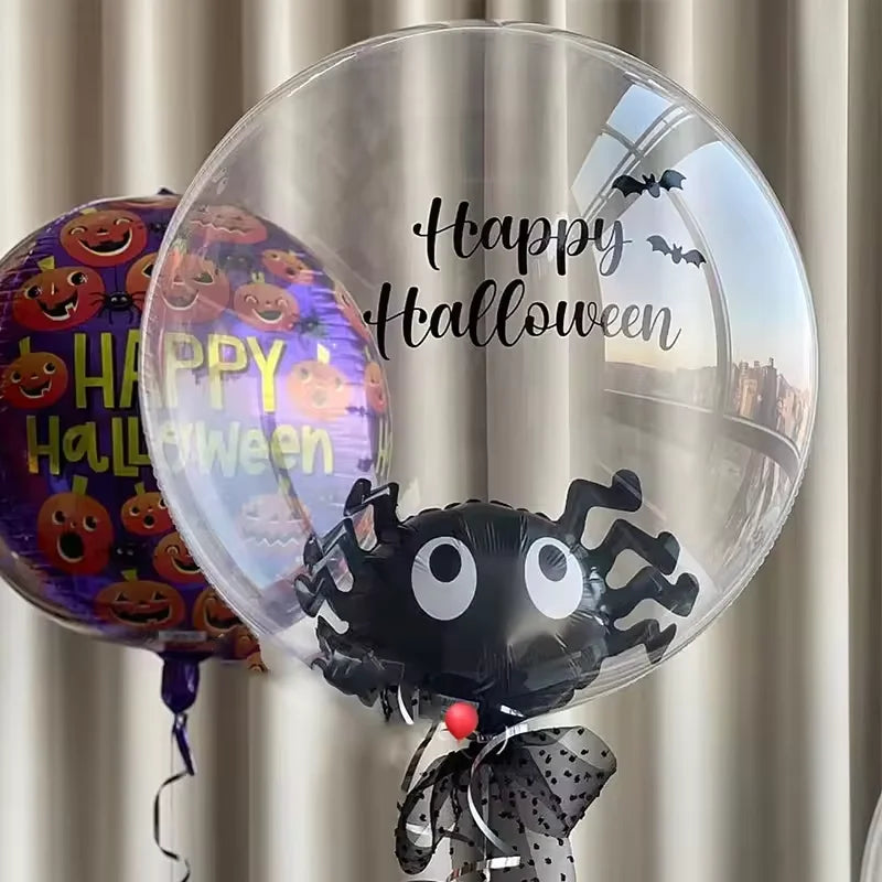 Transparent Bobo Balloon for Stuffing Flowers Led Light Up Valentine's Day Wedding Birthday Graduation Party Decoration