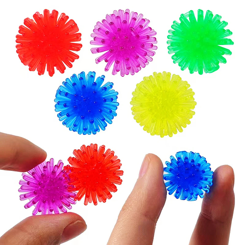 30Pcs Kids Party Favor Soft Plastic Bayberry Stress Relief Ball Toys Boys Girls Birthday Gifts Giveaway Pinata Filler Gift Pack