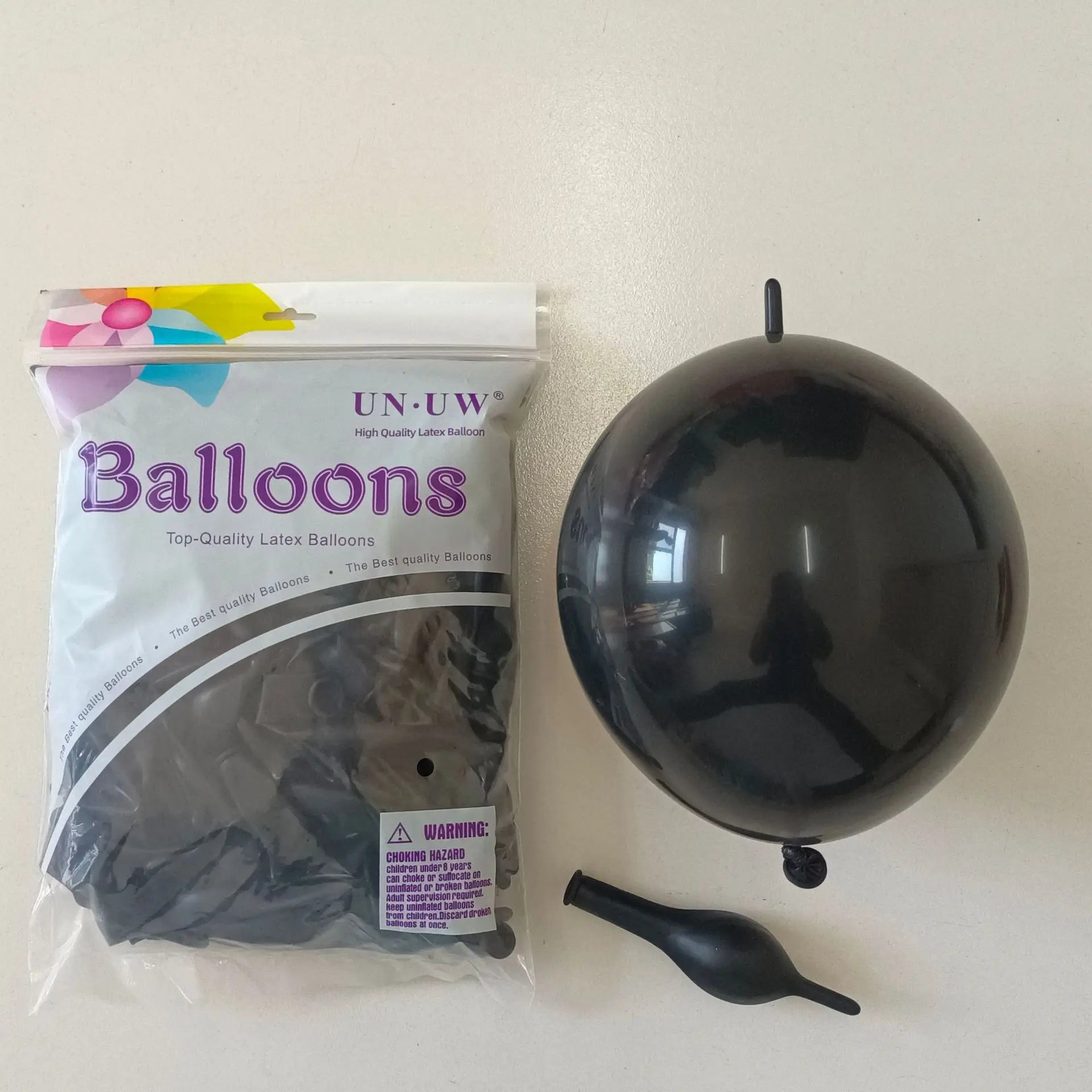 5/10/12 Inch 2.4g Tail Balloon Wedding Atmosphere Decoration Birthday Party Arch Connection Modeling Shop Opening Bar KTV Layout