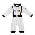 Baby Toddler Astronaut Cosplay Costume Embroidered Space Suit Party Jumpsuit Halloween Costume Fall and Winter Long Sleeve