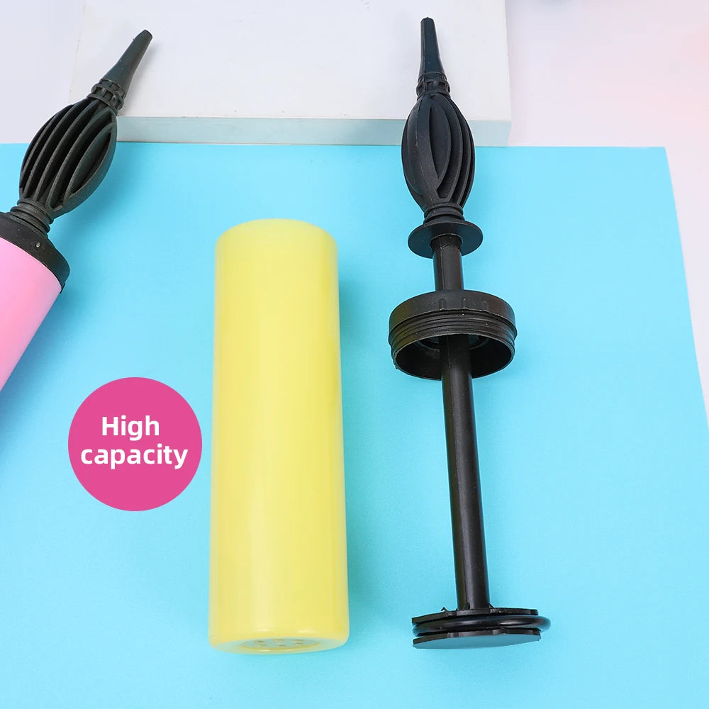 Balloon Pump Hand Push Balloon Inflater Birthday Party Wedding Supplies Quality Ballons  Air Pump Accessories Home Decoration