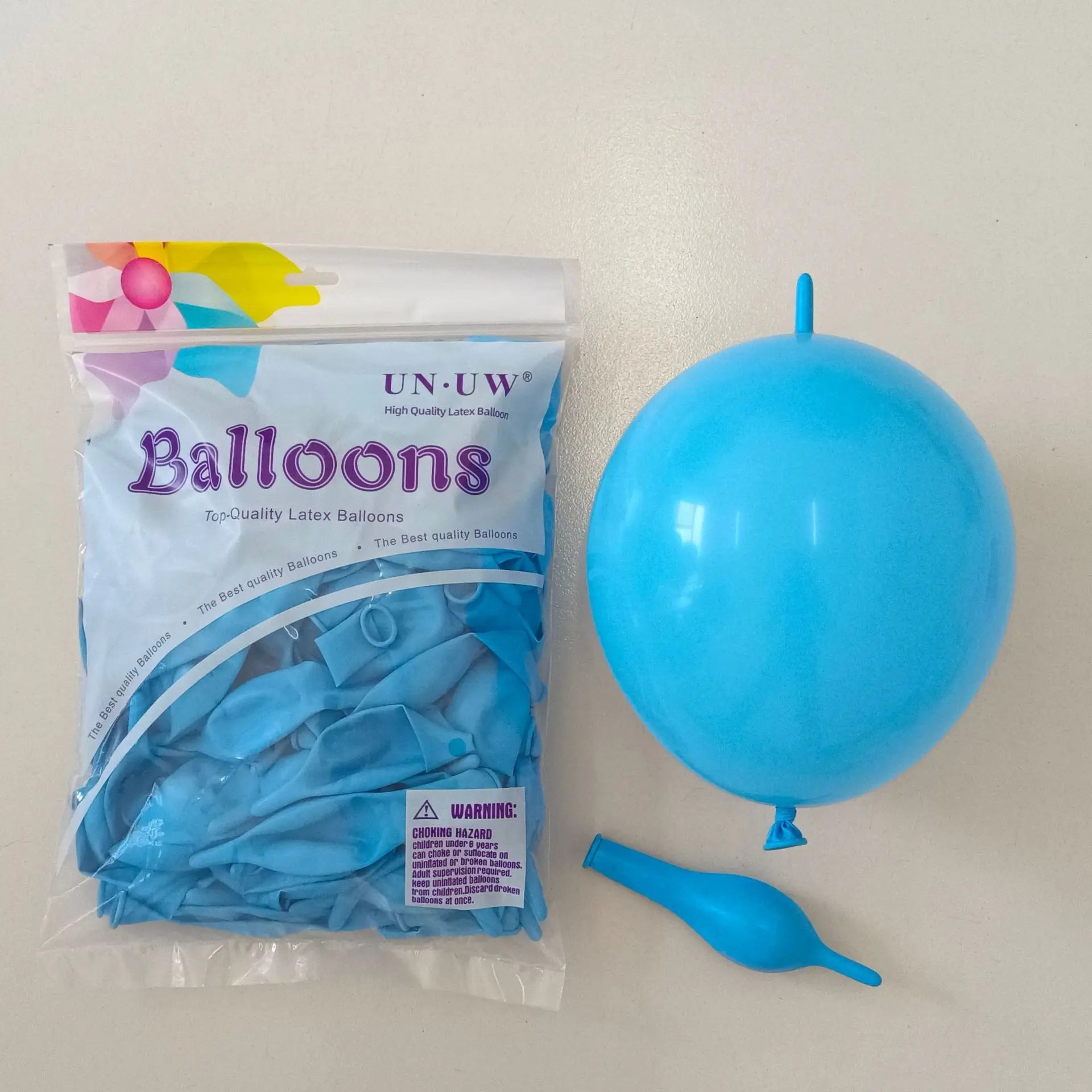 5/10/12 Inch 2.4g Tail Balloon Wedding Atmosphere Decoration Birthday Party Arch Connection Modeling Shop Opening Bar KTV Layout