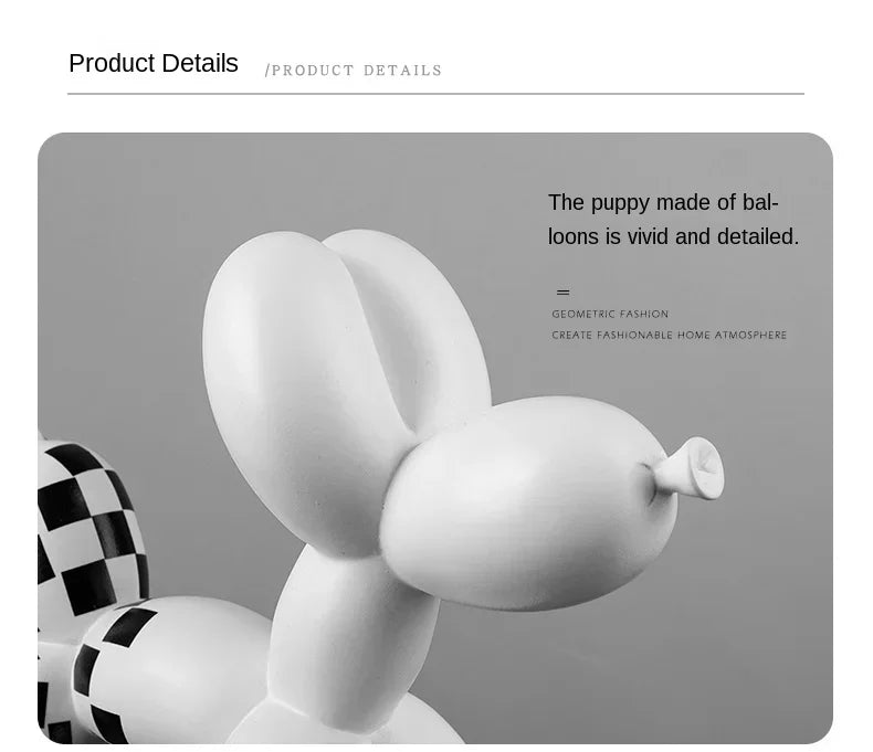 Balloon Dog Creative Decoration Animal Home Living Room Soft Outfit Girl Cute Decoration Home Decoration