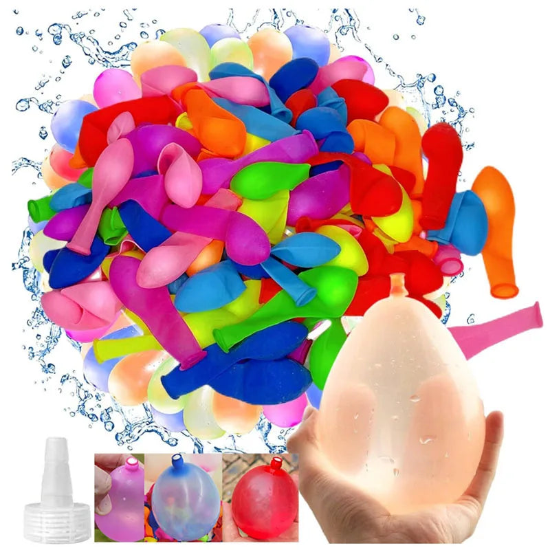 Colorful Water Biodegradable Balloons Easy Fill Water Bomb Balloon,Water Balls Summer Fun Outdoor Party Fighter Toy For Children