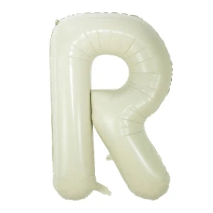 Happy Birthday Party balloons 40inch Wedding decor cream white Alphabet Foil Letter balloon kids baby shower girl Balls supplies