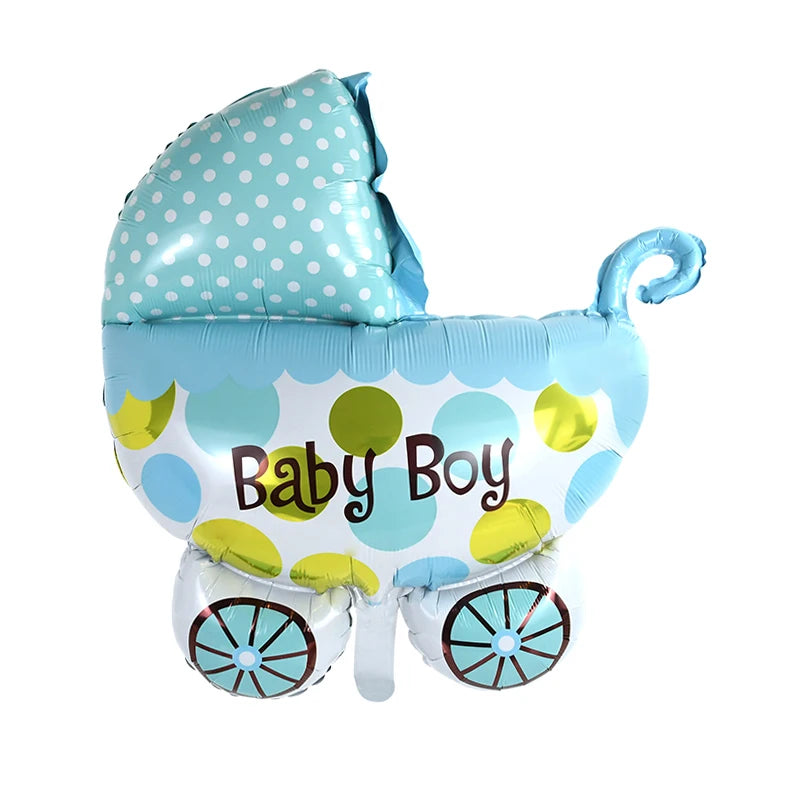 Baby Shower Balloons Set Pink Blue Boy Girl Foil Balloons Baby Bottle Balloon Gender Reveal Party Decoration1st Birthday Gifts