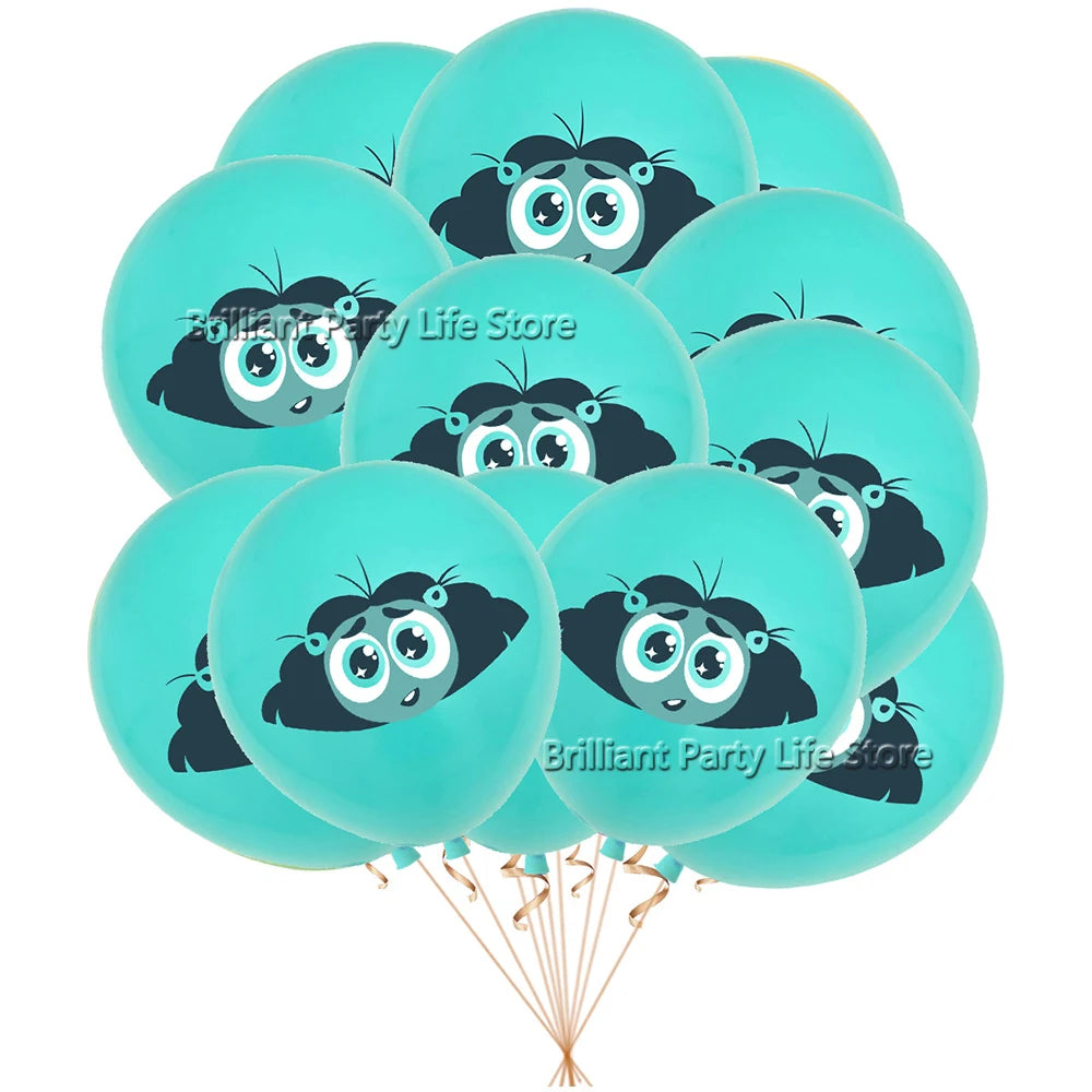 12-60Pcs Inside Out Balloons 12inch Cartoon Latex Balloon Birthday Party Decoration Toys For Kids Baby Shower Party Supplies