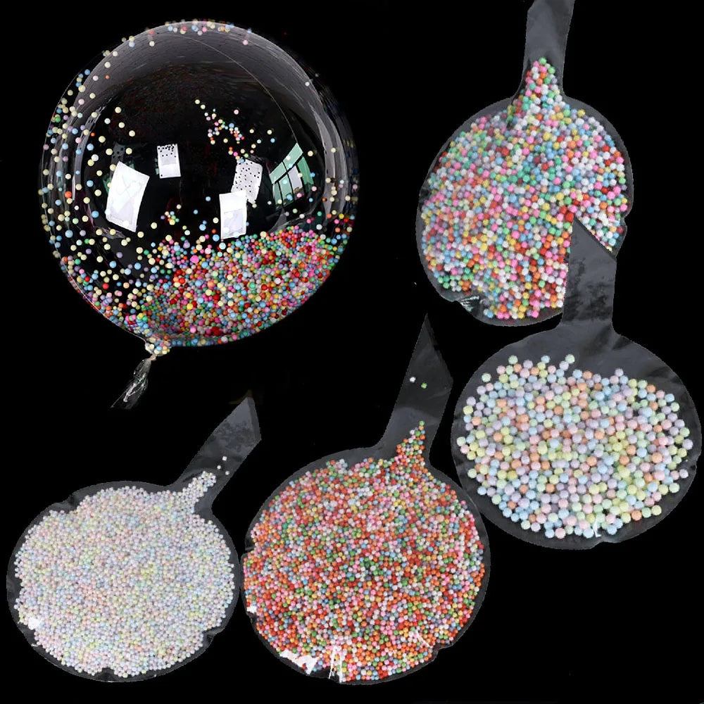 10/18/24inch Transparent Bobo Balloon for Filling Foam Balls Helium Globos Wedding Birthday Party Decor Baby Shower DIY Balloon