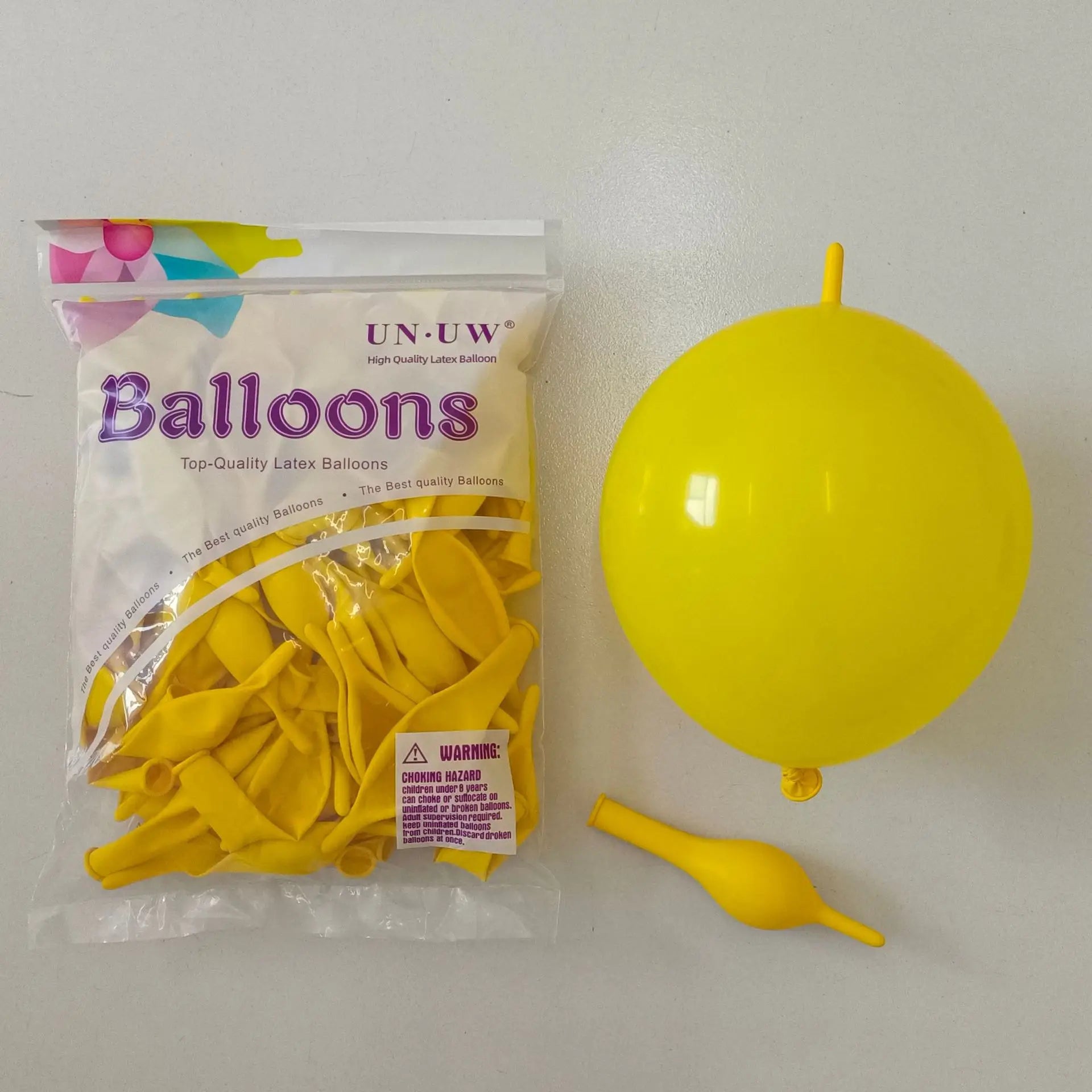 5/10/12 Inch 2.4g Tail Balloon Wedding Atmosphere Decoration Birthday Party Arch Connection Modeling Shop Opening Bar KTV Layout