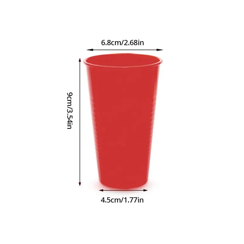 100pcs Disposable Plastic Cups Everyday Use Sturdy Plastic Party Cups For All Occasions Available In Many Color Party Supplies